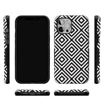 Diamonds | High Contrast Design Case Phone Case Casetry 