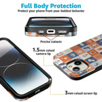 Dirt Road Chic | Western Squares Case iPhone Case get.casely 