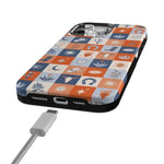 Dirt Road Chic | Western Squares Case iPhone Case get.casely