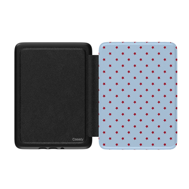 Tiny Stars | Red & Blue Kindle Case