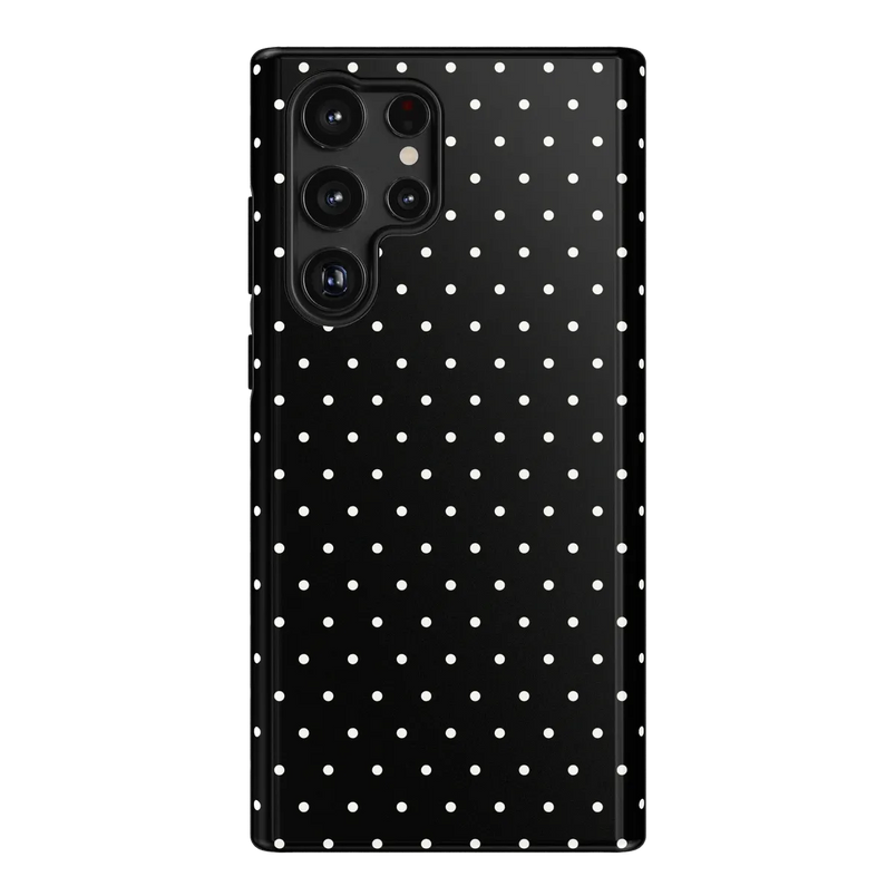 On the Dot | Black Polka Dot Case
