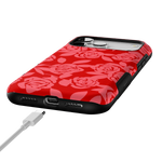 Final Rose | Red & Pink Floral Case