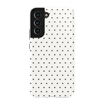 On the Dot | White Polka Dot Case