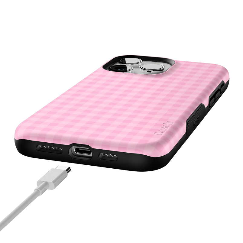 Sweet Jam | Light Pink Gingham Case
