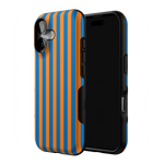 Go New York | Blue & Orange Stripes Case
