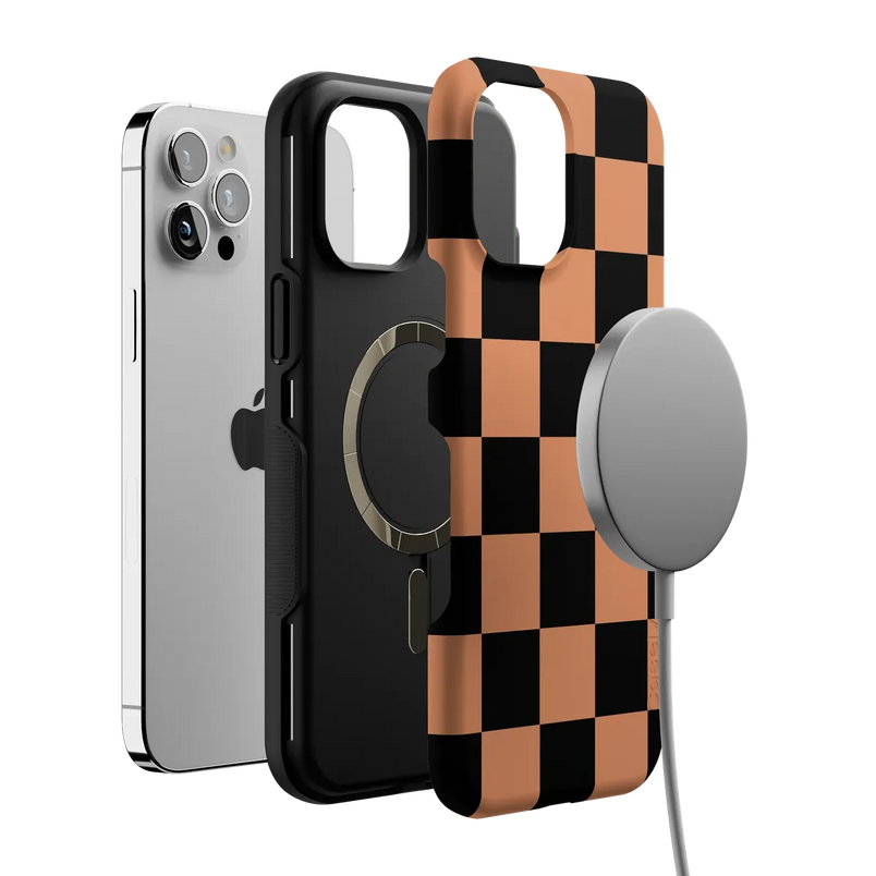 Fit Check | Black & Brown Checkerboard Case