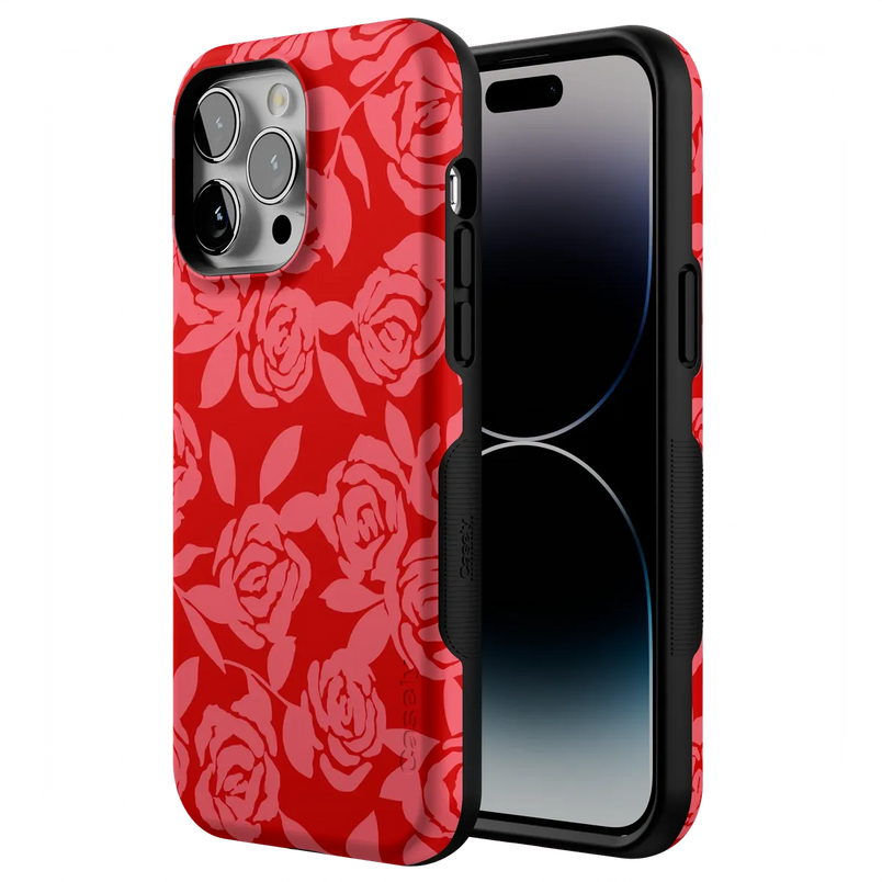 Final Rose | Red & Pink Floral Case