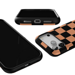 Fit Check | Black & Brown Checkerboard Case