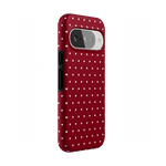 On the Dot | Maroon Polka Dot Case