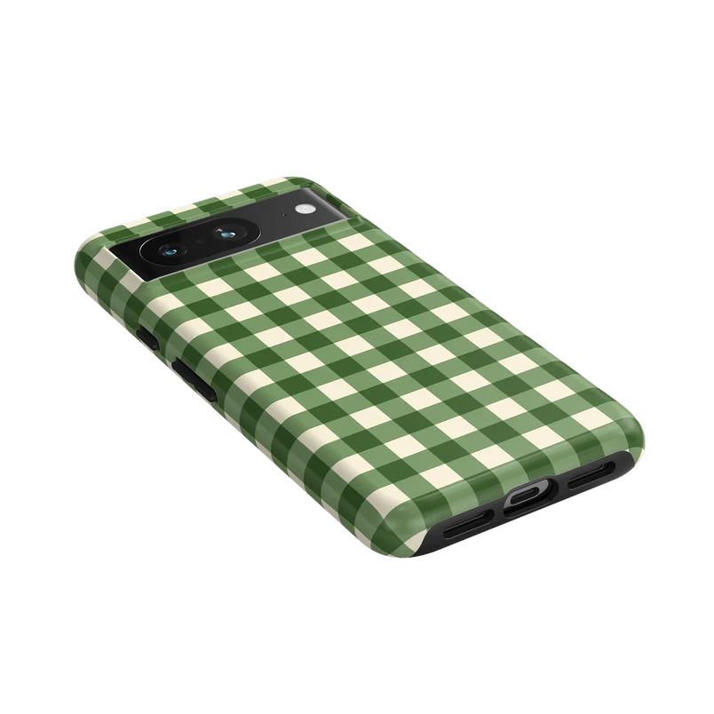 Checked Twice | Green Plaid Case
