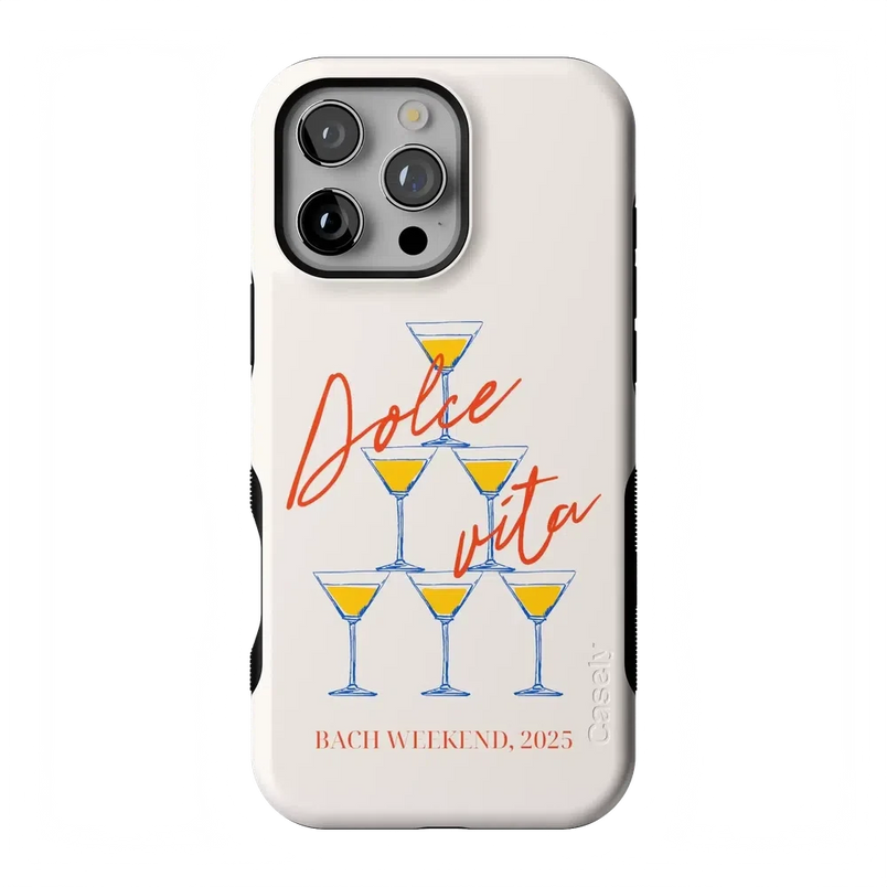 Dolce Vita | Bach Weekend Case Phone Case Casetry Bold Flex + MagSafe® iPhone 16 Pro Max 
