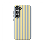Coastline Stripes | Blue & Yellow Case - Galaxy S23