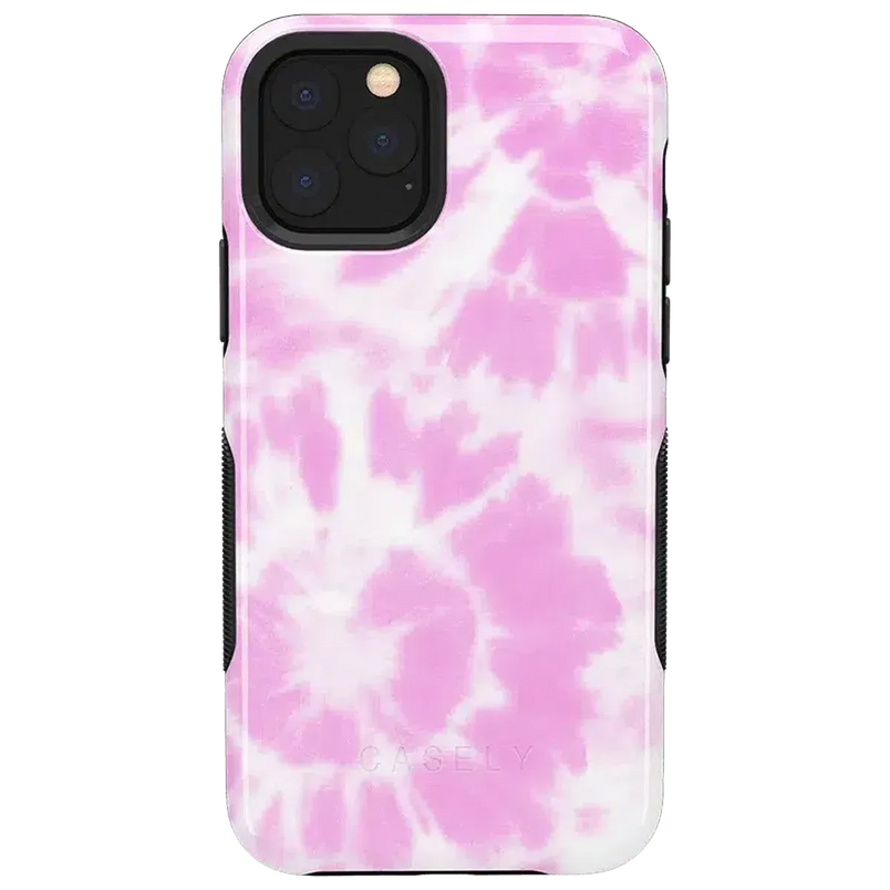 Down for Whatever | Light Pink Tie Dye Case iPhone Case get.casely Bold iPhone 11 Pro Max 