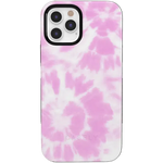 Down for Whatever | Light Pink Tie Dye Case iPhone Case get.casely Bold iPhone 12 Pro 