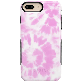 Down for Whatever | Light Pink Tie Dye Case iPhone Case get.casely Bold iPhone 6/7/8 Plus 