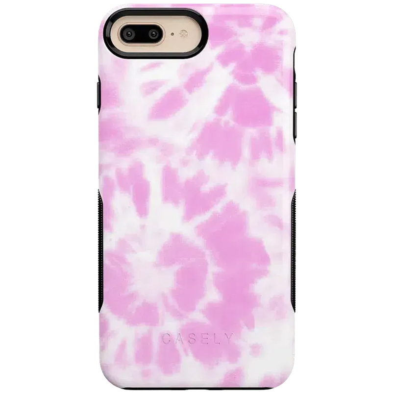 Down for Whatever | Light Pink Tie Dye Case iPhone Case get.casely Bold iPhone 6/7/8 Plus 