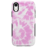 Down for Whatever | Light Pink Tie Dye Case iPhone Case get.casely Bold iPhone XR 