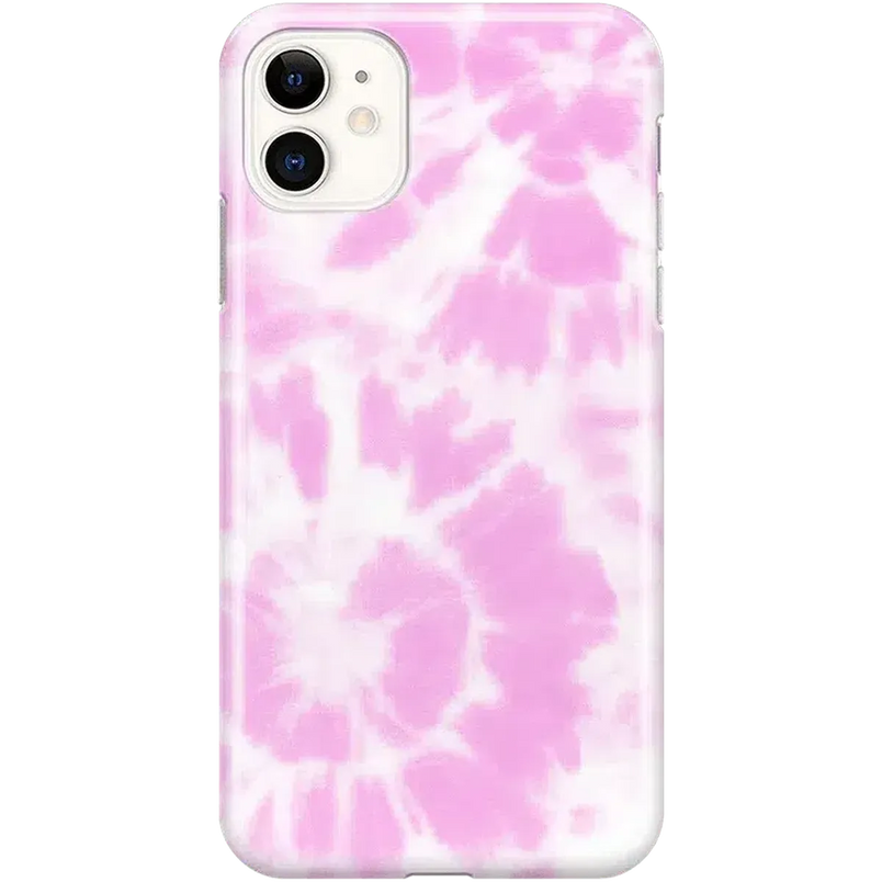 Down for Whatever | Light Pink Tie Dye Case iPhone Case get.casely Classic iPhone 11 
