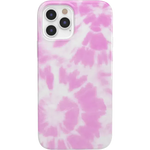 Down for Whatever | Light Pink Tie Dye Case iPhone Case get.casely Classic iPhone 12 Pro 