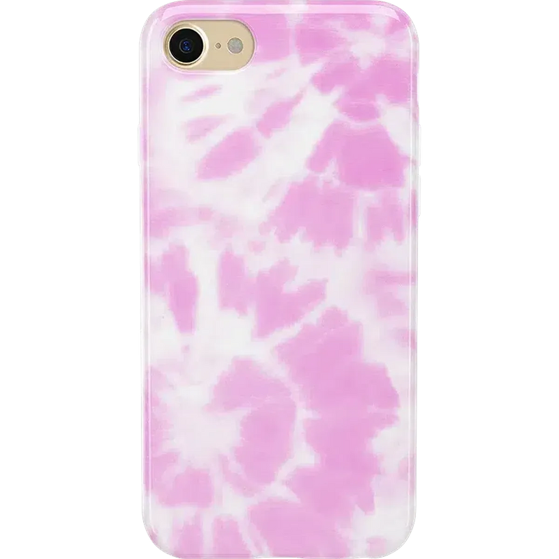 Down for Whatever | Light Pink Tie Dye Case iPhone Case get.casely Classic iPhone SE (2020 & 2022) 