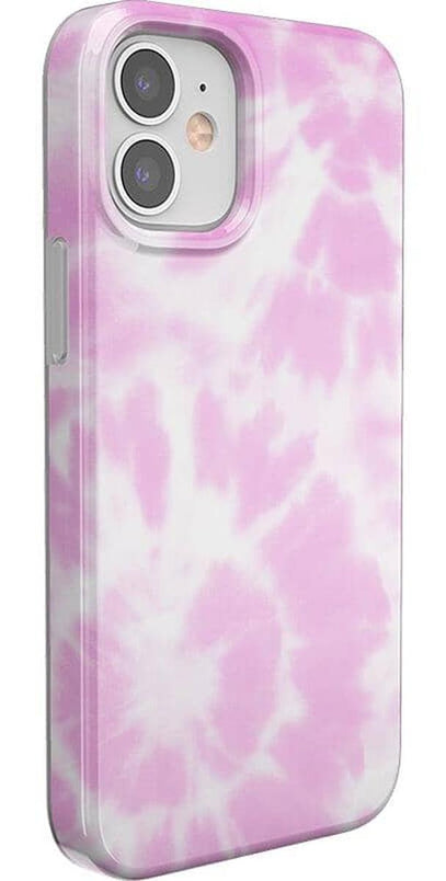 Down for Whatever | Light Pink Tie Dye Case iPhone Case get.casely 