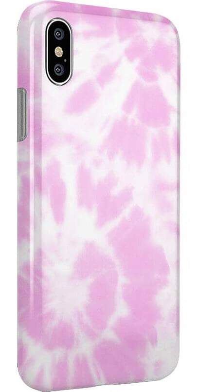Down for Whatever | Light Pink Tie Dye Case iPhone Case get.casely 
