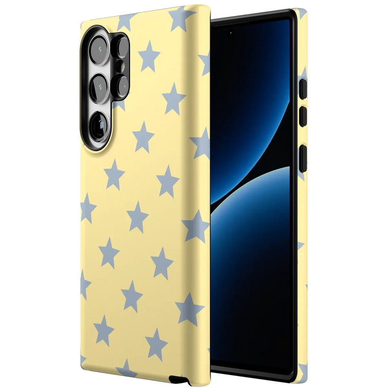 Shine Bright | Butter Yellow Stars Case