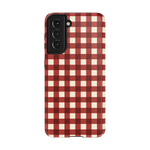 Checked Twice | Red Plaid Case