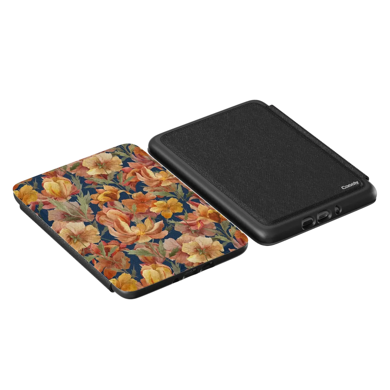 Fallen Gold | Antique Floral Kindle Case