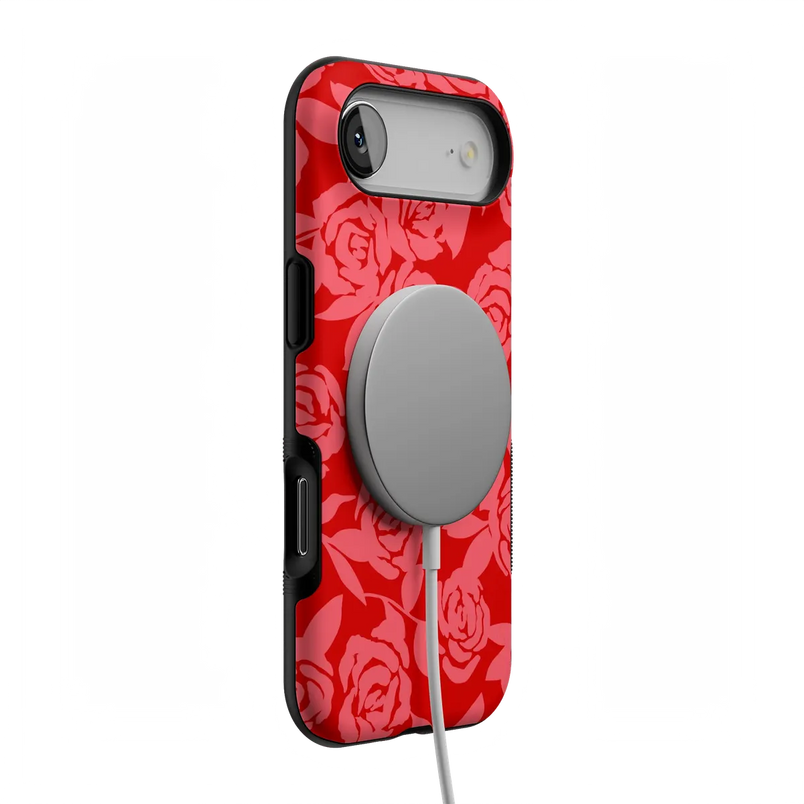 Final Rose | Red & Pink Floral Case