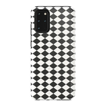 Salem's Hex | Black & White Checkered Case