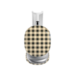 Cedar Lane | Black & Cream Gingham AirPods Max Case