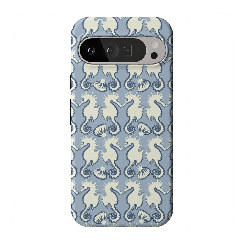 Seahorse Drift | Coastal Blues Case - Google Pixel 9 Pro XL