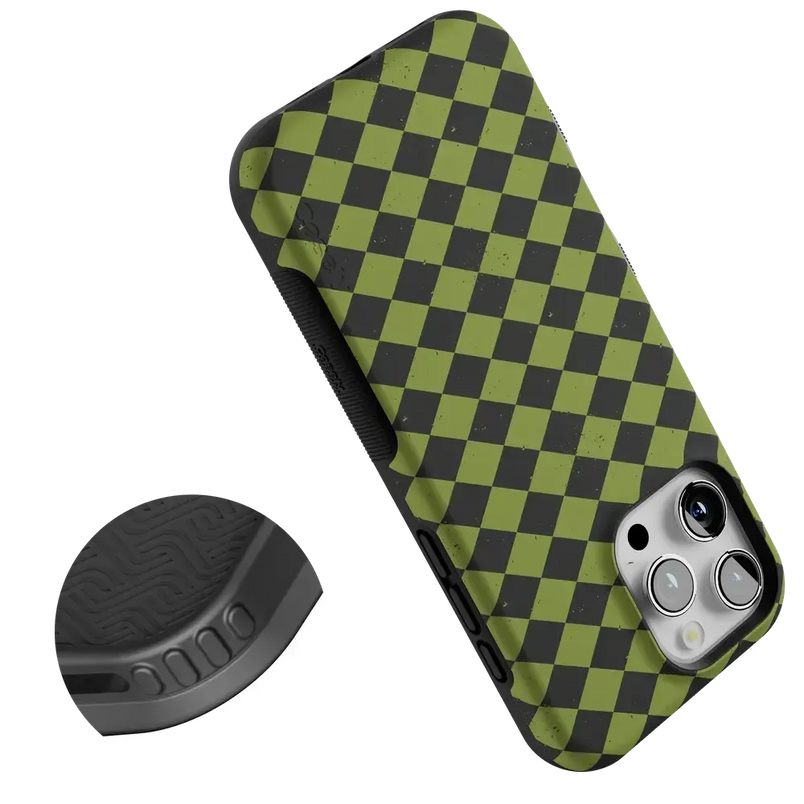 Wicked Hex | Green Checkered Case