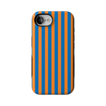 Go New York | Blue & Orange Stripes Case - iPhone 16E