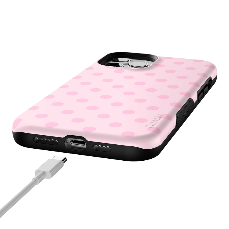 Spotted in SoHo | Pink Polka Dot Case