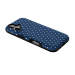 On the Dot | Navy Polka Dot Case