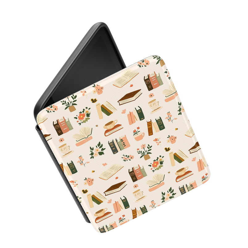 Cozy Fiction | Books & Blooms Kindle Case