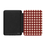 Checked Twice | Red Plaid Kindle Case