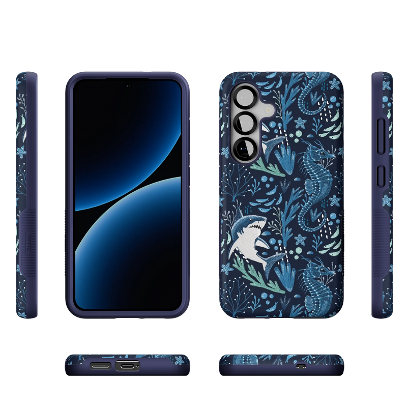 Midnight Reef | Shark Print Case