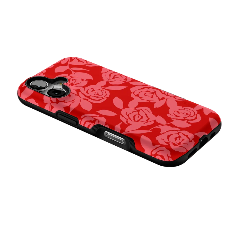 Final Rose | Red & Pink Floral Case