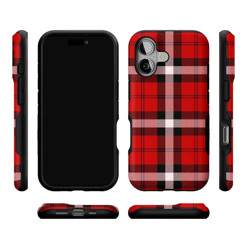 As if! | Red Plaid Case
