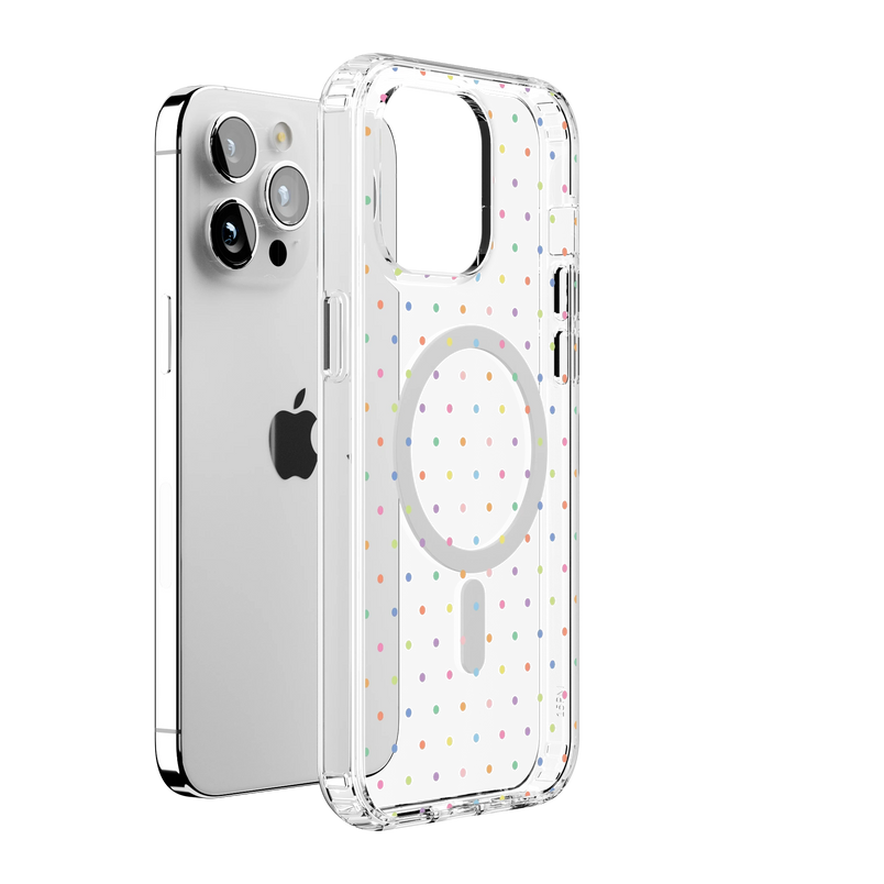 On the Dot | Rainbow Polka Dot Case