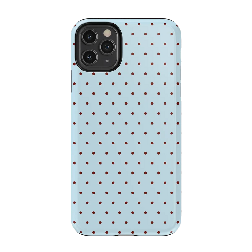 On the Dot | Blue Polka Dot Case