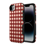 Checked Twice | Red Plaid Case