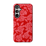 Final Rose | Red & Pink Floral Case