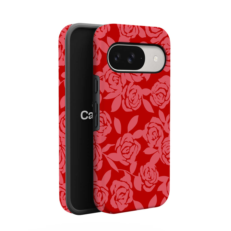 Final Rose | Red & Pink Floral Case