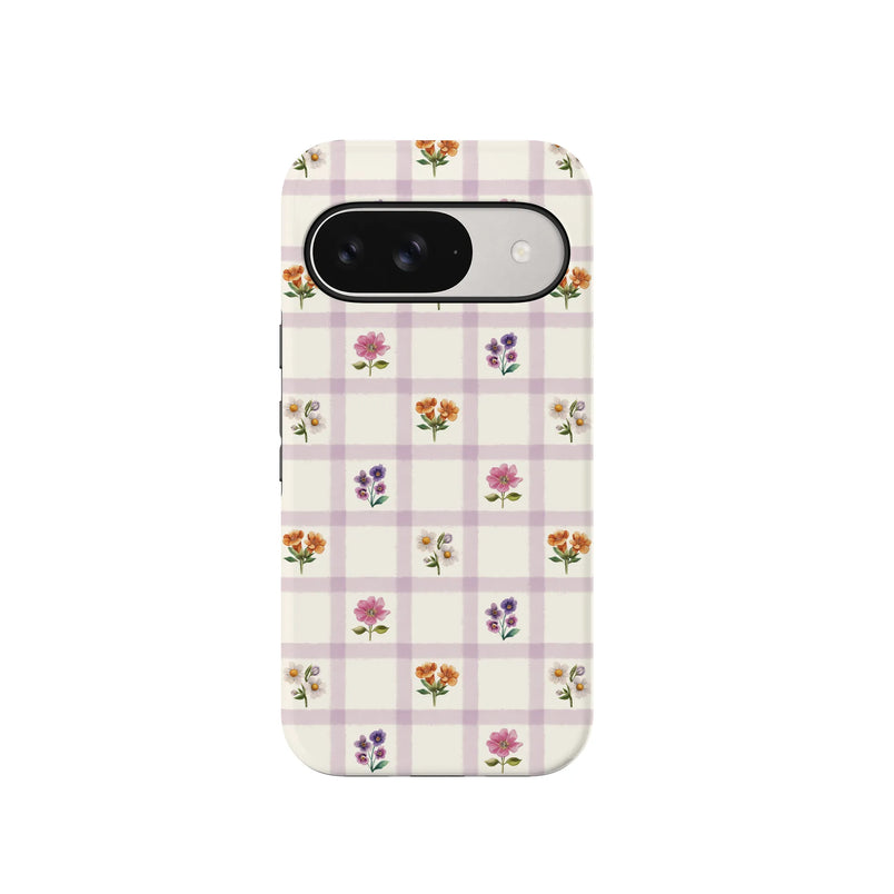Meadow Check | Floral Gingham Case