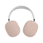 Merlot Stripes | Tiny Lines AirPods Max Case