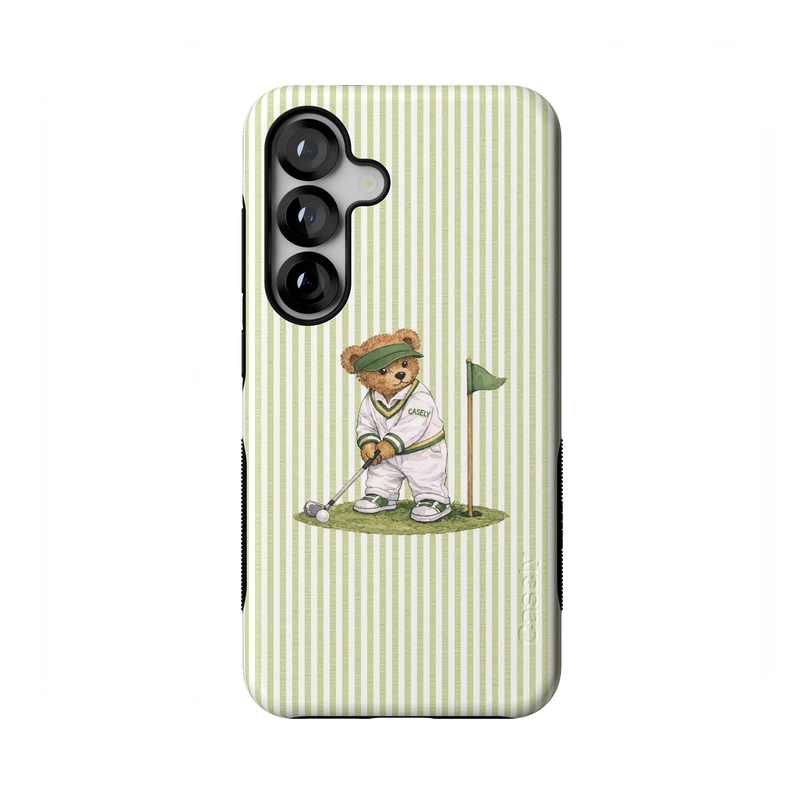 Bear on the Green | Clubhouse Case - Galaxy S25